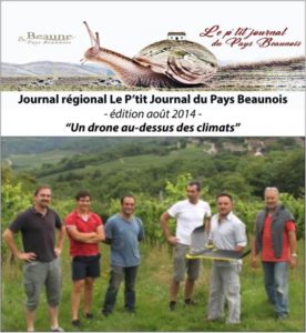 P'tit Journal PAYS BEAUNOIS - août 2014 "Un drone au-dessus du climat"